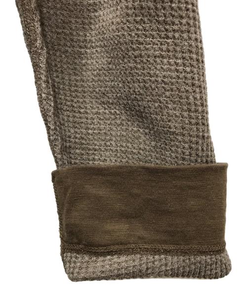 45R（フォーティファイブ・アール）45R (フォーティファイブ・アール) USワッフルの908フーディ ブラウン サイズ:FREEの古着・服飾アイテム