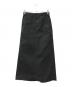 Y's PINK（ワイズ ピンク）の古着「マキシスカート」｜ブラック