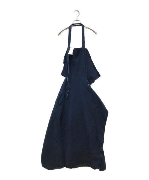 Y's（ワイズ）Y's (ワイズ) 8OZ CE/C/ DENIM APRON DRESS インディゴ サイズ:01の古着・服飾アイテム