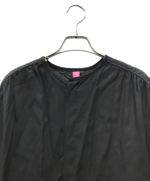 Y's PINK（ワイズ ピンク）Y's PINK (ワイズ ピンク) キルティング切替ロングドレス ブラック サイズ:02の古着・服飾アイテム