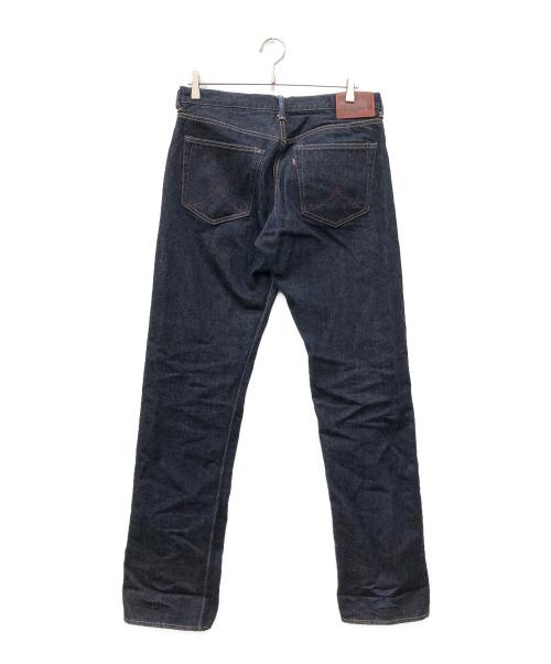 Deluxeware（デラックスウェア）Deluxeware (デラックスウェア) なまはげジーンズ 赤鬼 インディゴ サイズ:SIZE 83.5cm (W33)の古着・服飾アイテム