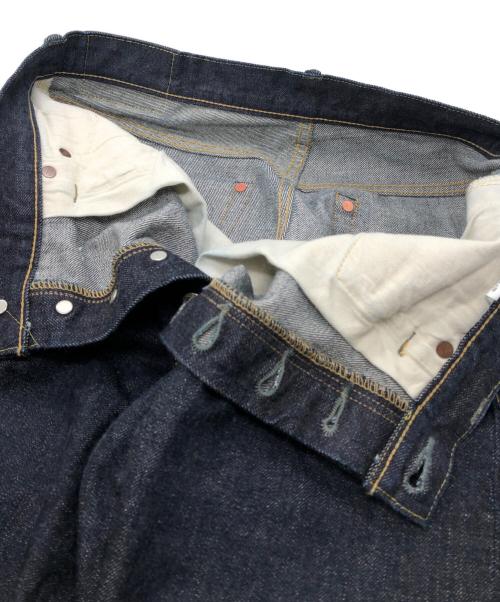 Deluxeware（デラックスウェア）Deluxeware (デラックスウェア) なまはげジーンズ 赤鬼 インディゴ サイズ:SIZE 83.5cm (W33)の古着・服飾アイテム