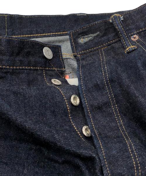 Deluxeware（デラックスウェア）Deluxeware (デラックスウェア) なまはげジーンズ 赤鬼 インディゴ サイズ:SIZE 83.5cm (W33)の古着・服飾アイテム