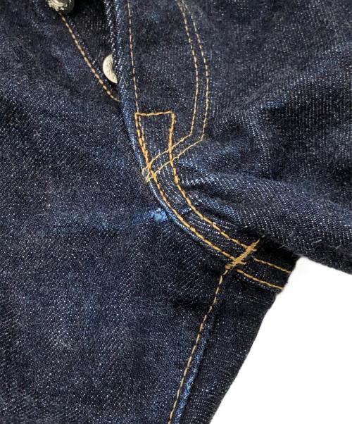 Deluxeware（デラックスウェア）Deluxeware (デラックスウェア) なまはげジーンズ 赤鬼 インディゴ サイズ:SIZE 83.5cm (W33)の古着・服飾アイテム