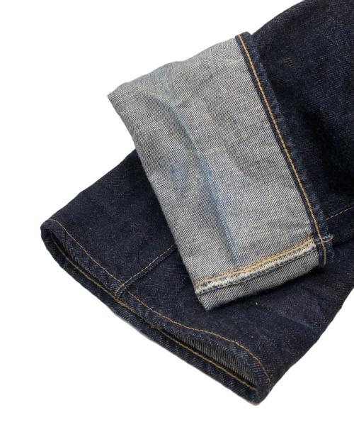 Deluxeware（デラックスウェア）Deluxeware (デラックスウェア) なまはげジーンズ 赤鬼 インディゴ サイズ:SIZE 83.5cm (W33)の古着・服飾アイテム