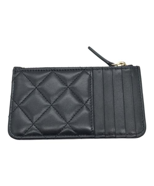 CHANEL（シャネル）CHANEL (シャネル) マトラッセクラシックジップカードケース ブラック サイズ:下記参照の古着・服飾アイテム
