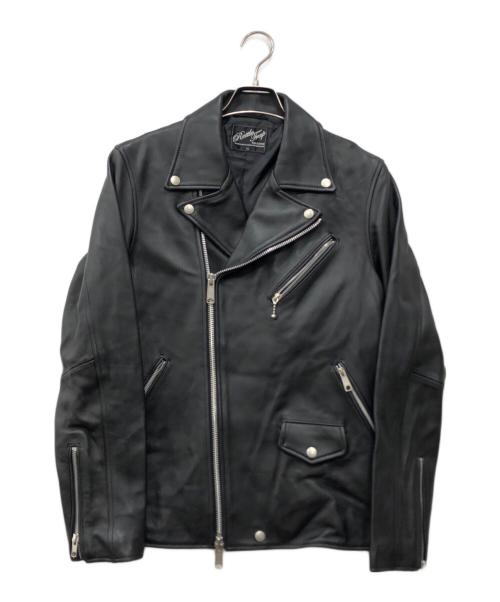 RATTLE TRAP（ラトルトラップ）RATTLE TRAP (ラトルトラップ) ラムレザーライダースジャケット ブラック サイズ:LLの古着・服飾アイテム