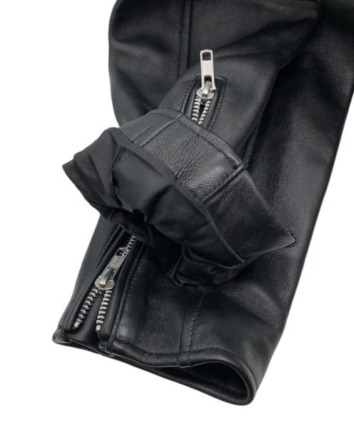 RATTLE TRAP（ラトルトラップ）RATTLE TRAP (ラトルトラップ) ラムレザーライダースジャケット ブラック サイズ:LLの古着・服飾アイテム