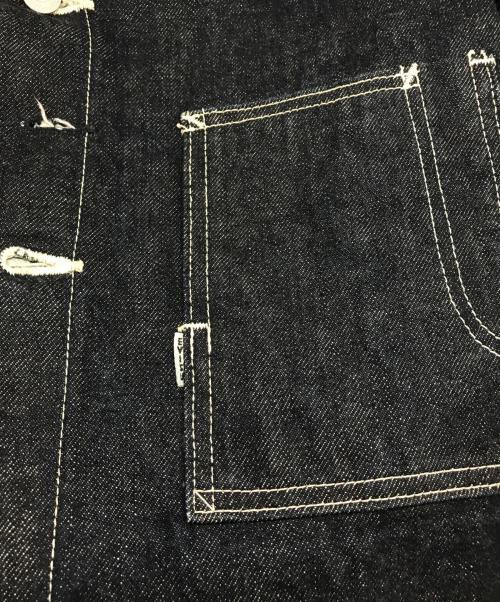 EVISU（エヴィス）EVISU (エビス) デニムカバーオール インディゴ サイズ:XLの古着・服飾アイテム