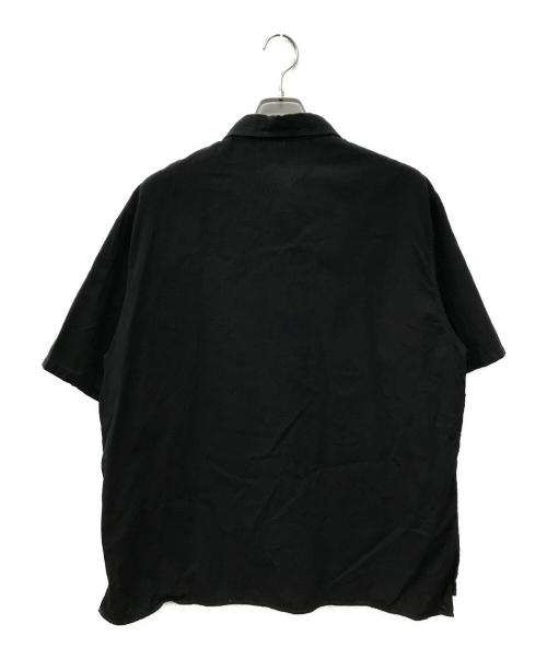 MITTAN（ミッタン）MITTAN (ミッタン) 竹半袖ボタンシャツ ブラック サイズ:3の古着・服飾アイテム