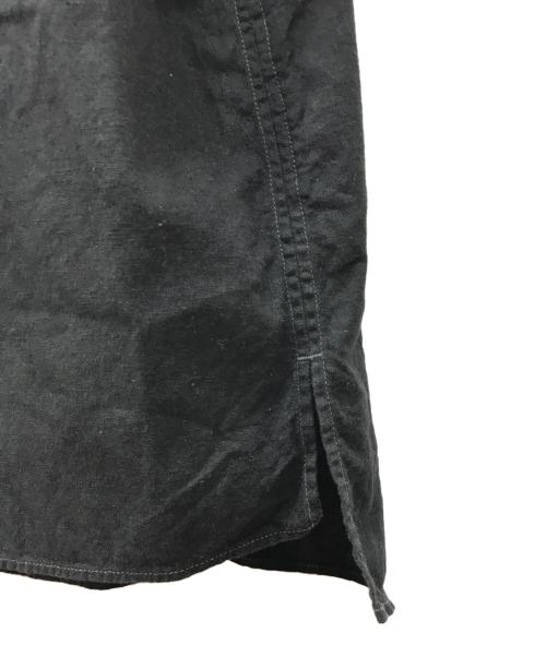 MITTAN（ミッタン）MITTAN (ミッタン) 竹半袖ボタンシャツ ブラック サイズ:3の古着・服飾アイテム