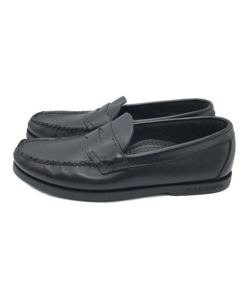 G.H.BASS（ジーエイチバス）G.H.BASS (ジーエイチバス) ローファー ブラック サイズ:US7の古着・服飾アイテム