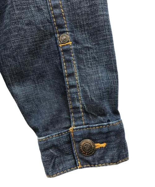 TRUE RELIGION（トゥルー レリジョン）TRUE RELIGION (トゥルー レリジョン) デニムジャケット インディゴ サイズ:Lの古着・服飾アイテム