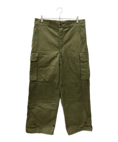 French Army（フランス軍）French Army (フレンチアーミー) M47 カーゴパンツ カーキ サイズ:25の古着・服飾アイテム