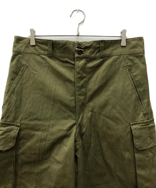 French Army（フランス軍）French Army (フレンチアーミー) M47 カーゴパンツ カーキ サイズ:25の古着・服飾アイテム