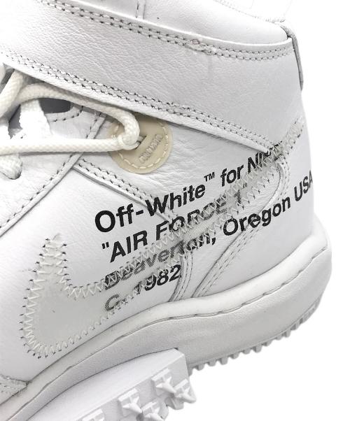 NIKE（ナイキ）NIKE (ナイキ) OFFWHITE (オフホワイト) AIR FORCE 1 MID SP LTHR ホワイト サイズ:28.5cmの古着・服飾アイテム