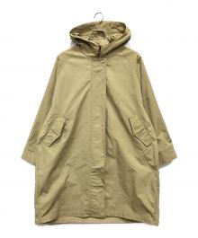 FRAMeWORK（フレームワーク）の古着「撥水フーディーコート」｜ベージュ