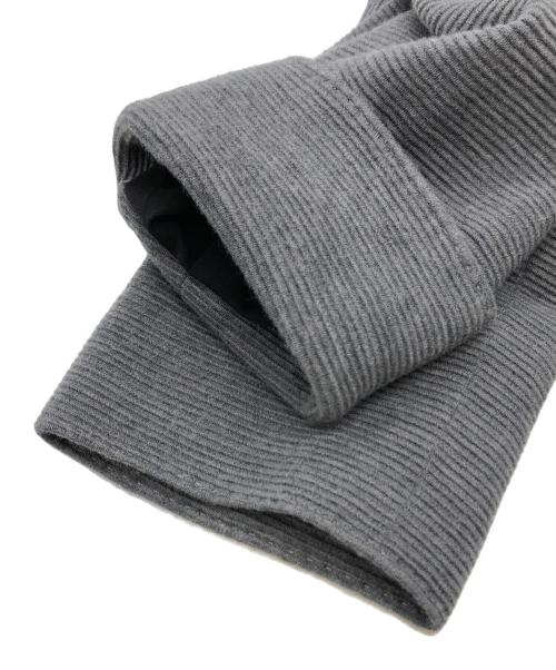 JUN ASHIDA（ジュン アシダ）JUN ASHIDA (ジュン アシダ) ショールカラーハーフコート グレー サイズ:Mの古着・服飾アイテム