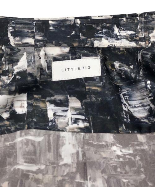 LITTLEBIG（リトルビッグ）LITTLEBIG (リトルビッグ) 総柄シャツ ブラック サイズ:48の古着・服飾アイテム