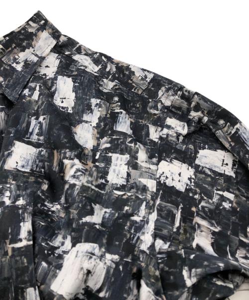 LITTLEBIG（リトルビッグ）LITTLEBIG (リトルビッグ) 総柄シャツ ブラック サイズ:48の古着・服飾アイテム