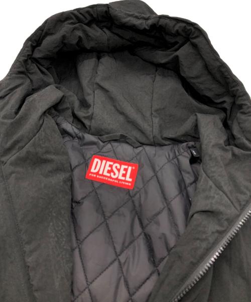 DIESEL（ディーゼル）DIESEL (ディーゼル) J-GREEN フーデッドジャケット ブラック サイズ:46の古着・服飾アイテム