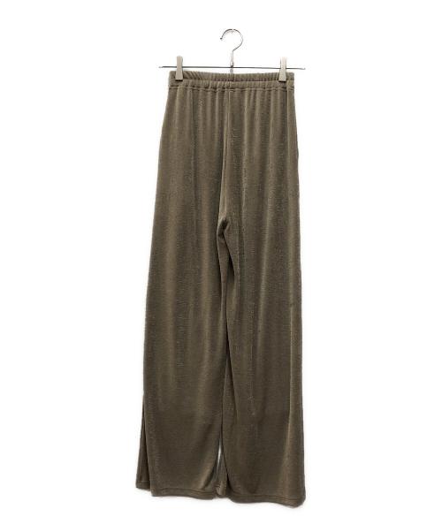 CLANE（クラネ）CLANE (クラネ) BRIGHT JERSEY PANTS ベージュ サイズ:XS 未使用品の古着・服飾アイテム