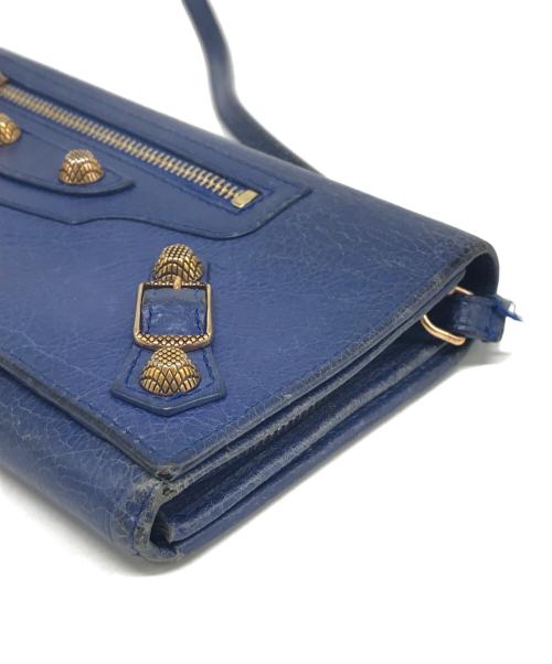 BALENCIAGA（バレンシアガ）BALENCIAGA (バレンシアガ) 長財布 ブルー サイズ:下記参照の古着・服飾アイテム