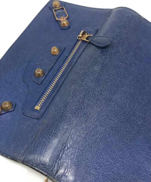 BALENCIAGA（バレンシアガ）BALENCIAGA (バレンシアガ) 長財布 ブルー サイズ:下記参照の古着・服飾アイテム