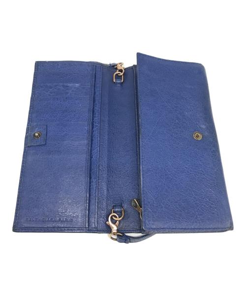 BALENCIAGA（バレンシアガ）BALENCIAGA (バレンシアガ) 長財布 ブルー サイズ:下記参照の古着・服飾アイテム