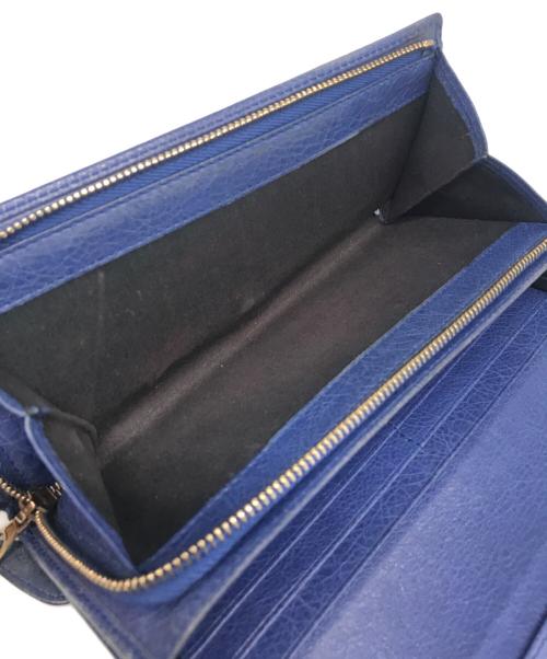 BALENCIAGA（バレンシアガ）BALENCIAGA (バレンシアガ) 長財布 ブルー サイズ:下記参照の古着・服飾アイテム