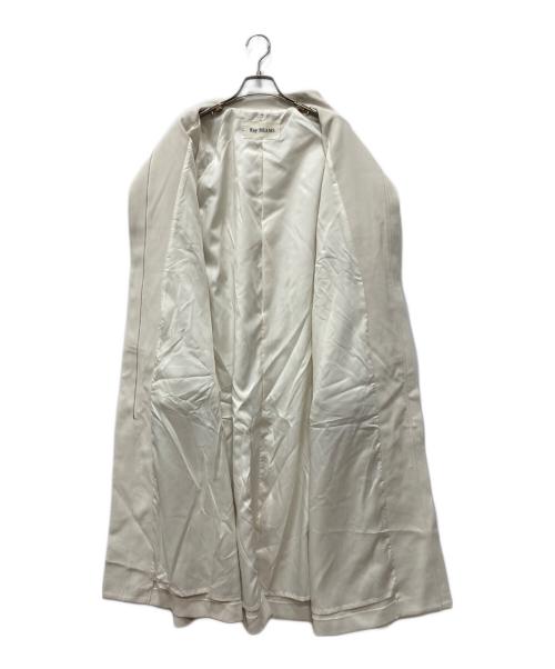 RAY BEAMS（レイ ビームス）RAY BEAMS (レイ ビームス) ガンパッチ スタンド コート オフホワイト サイズ:FREEの古着・服飾アイテム