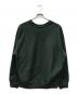 blurhms ROOTSTOCK (ブラームスルーツストック) Thin-Sweat Crew-Neck P/O グリーン サイズ:2：8000円
