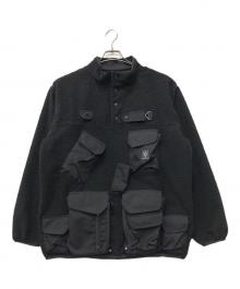 South2 West8（サウスツー ウエストエイト）の古着「フリースジャケット」｜ブラック