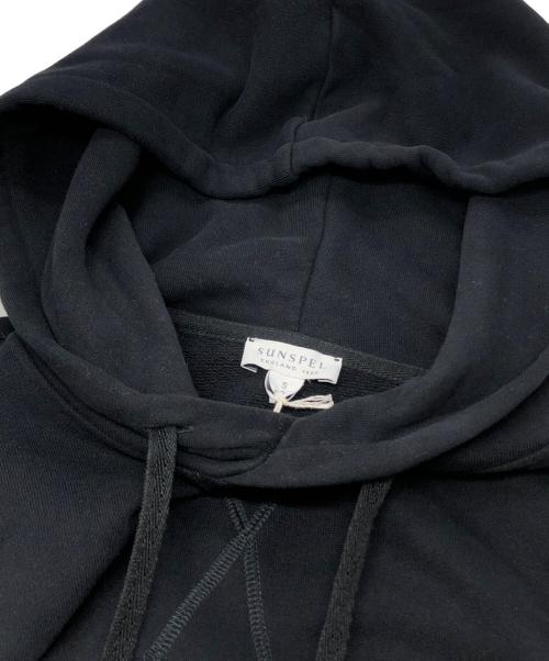 SUNSPEL（サンスペル）SUNSPEL (サンスペル) リラックス ループバック パーカー ブラック サイズ:Sの古着・服飾アイテム