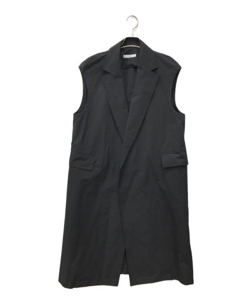 SHE TOKYO（シートーキョー）SHE TOKYO (シートーキョー) Blair ロングジレ ブラック サイズ:Fの古着・服飾アイテム