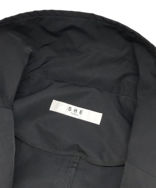 SHE TOKYO（シートーキョー）SHE TOKYO (シートーキョー) Blair ロングジレ ブラック サイズ:Fの古着・服飾アイテム