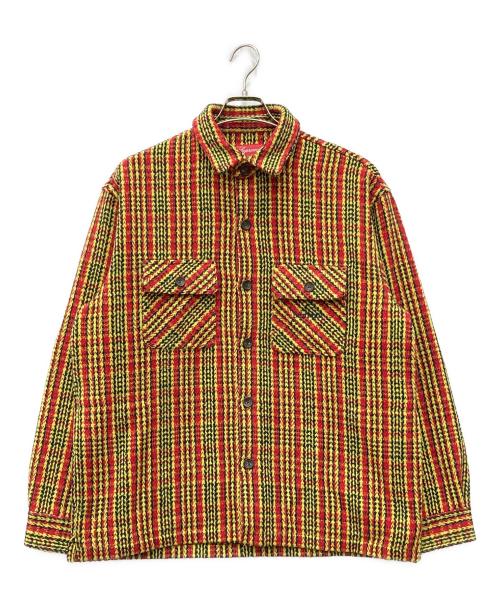 SUPREME（シュプリーム）SUPREME (シュプリーム) Heavy Flannel Shirt イエロー サイズ:Mの古着・服飾アイテム