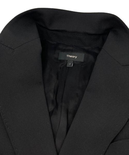 theory（セオリー）theory (セオリー) テーラードジャケット ブラック サイズ:2の古着・服飾アイテム