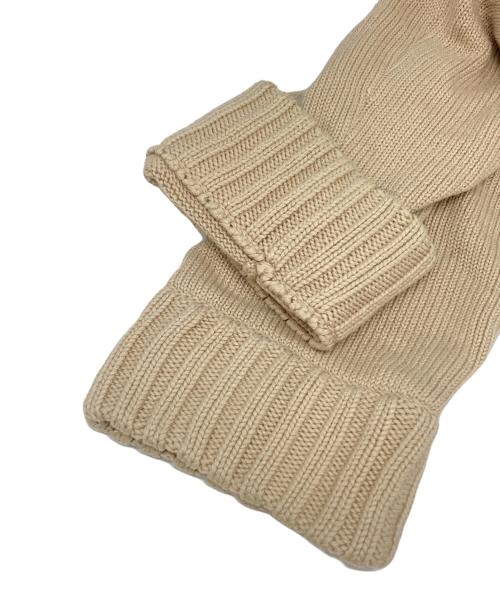 BURBERRY BLACK LABEL（バーバリーブラックレーベル）BURBERRY BLACK LABEL (バーバリーブラックレーベル) ドライバーズニット ベージュ サイズ:3の古着・服飾アイテム