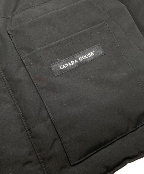 CANADA GOOSE（カナダグース）CANADA GOOSE (カナダグース) フリースタイル クルーダウンベスト ブラック サイズ:Mの古着・服飾アイテム