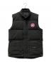 CANADA GOOSE（カナダグース）の古着「フリースタイル クルーダウンベスト」｜ブラック