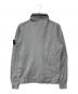 STONE ISLAND (ストーンアイランド) ナイロン切替ジップアップニット グレー サイズ:M：23000円