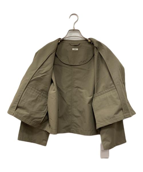 IENA（イエナ）IENA (イエナ) ウェザーノーカラージャケット カーキ サイズ:FREE 未使用品の古着・服飾アイテム