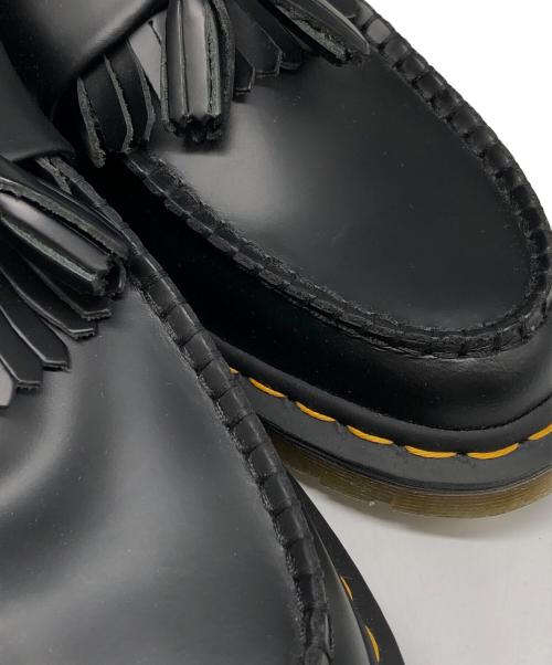 Dr.Martens（ドクターマーチン）Dr.Martens (ドクターマーチン) ADRIAN イエローステッチ ローファー ブラック サイズ:UK7 未使用品の古着・服飾アイテム