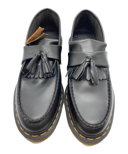 Dr.Martens（ドクターマーチン）Dr.Martens (ドクターマーチン) ADRIAN イエローステッチ ローファー ブラック サイズ:UK7 未使用品の古着・服飾アイテム