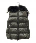 DUVETICAデュベティカ）の古着「ダウンベスト」｜カーキ