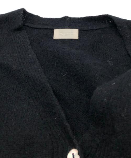 cygne（シーニュ）cygne (シーニュ) ハートボタンカーディガン ブラック サイズ:FREEの古着・服飾アイテム