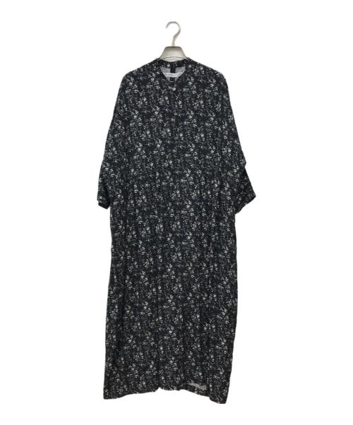 journal standard luxe（ジャーナルスタンダード ラックス）journal standard luxe (ジャーナルスタンダード リュクス) フラワー ampleプルワンピース ネイビー サイズ:FREE 未使用品の古着・服飾アイテム