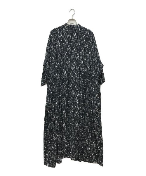 journal standard luxe（ジャーナルスタンダード ラックス）journal standard luxe (ジャーナルスタンダード リュクス) フラワー ampleプルワンピース ネイビー サイズ:FREE 未使用品の古着・服飾アイテム