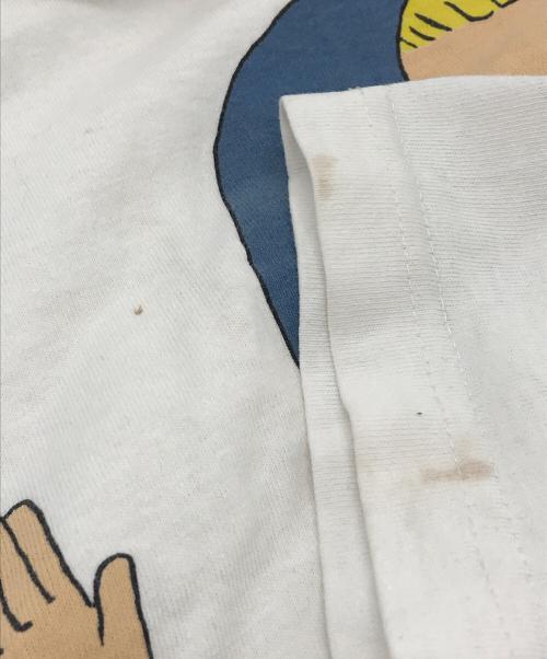 STANLEY DESANTIS（スタンリーデサンティス）STANLEY DESANTIS (スタンリーデサンティス) プリントTシャツ ホワイト サイズ:XLの古着・服飾アイテム